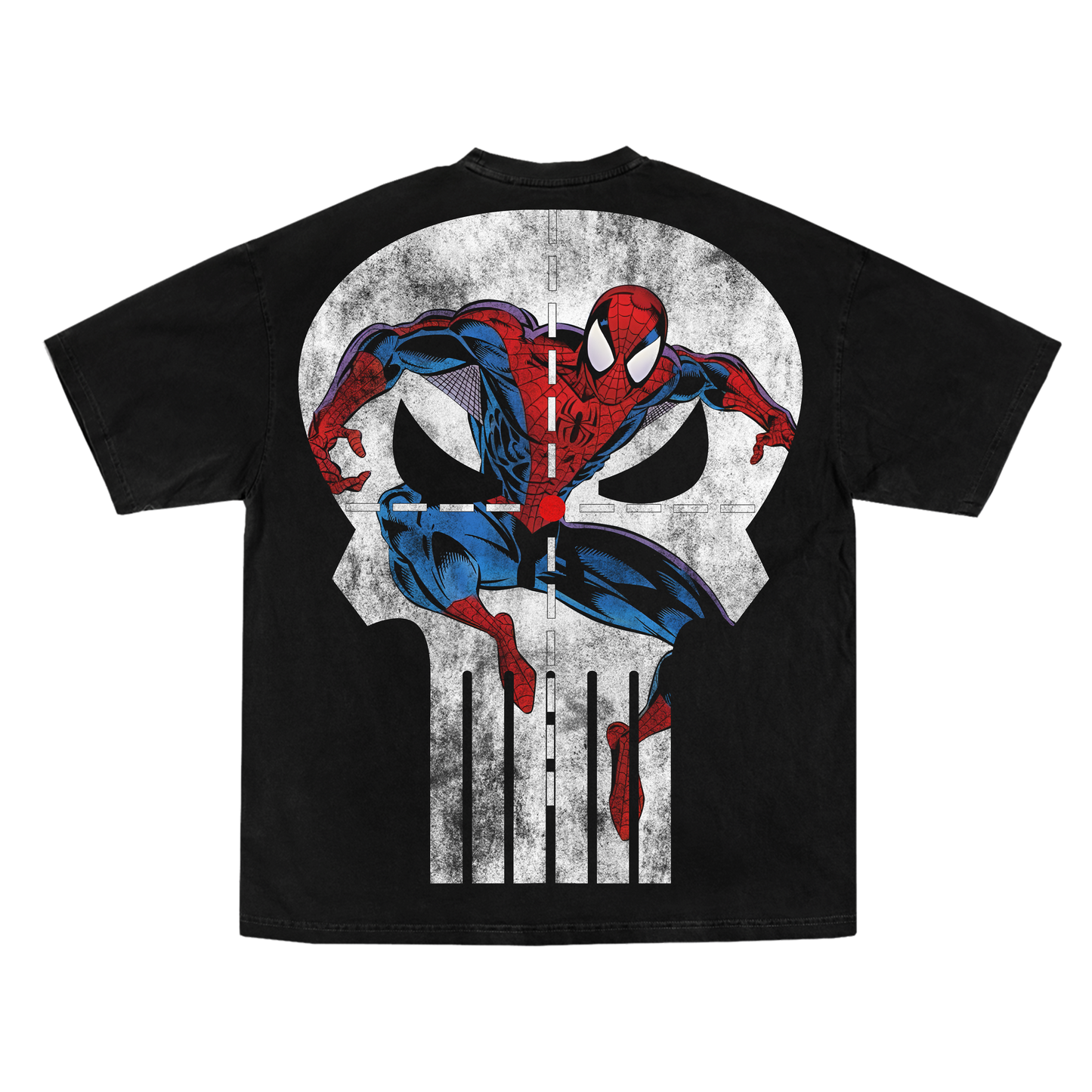 PUNISHER V SPIDERMAN TEE