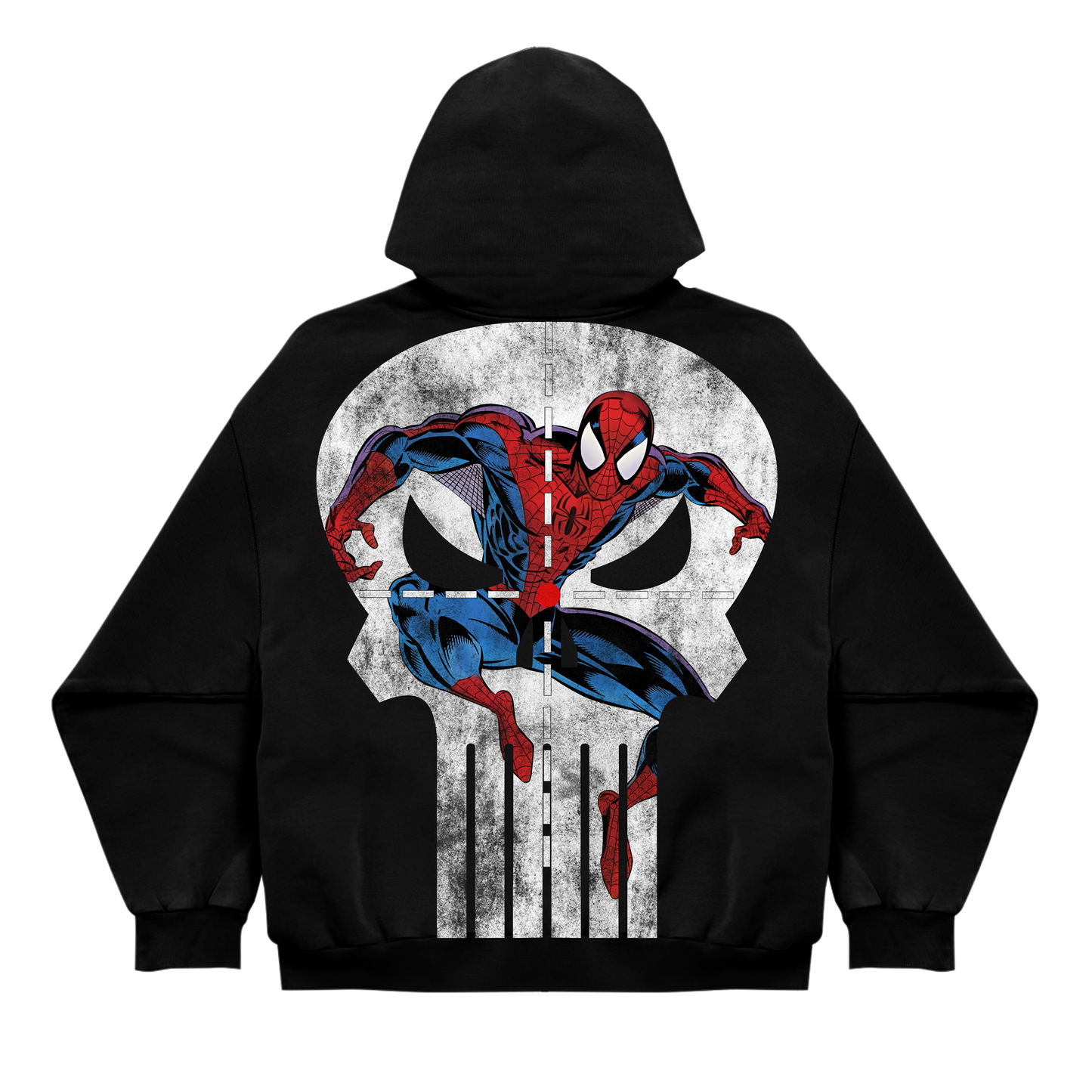 PUNISHER V SPIDERMAN HOODIE