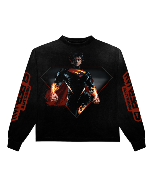 SUPERMAN L/S TEE