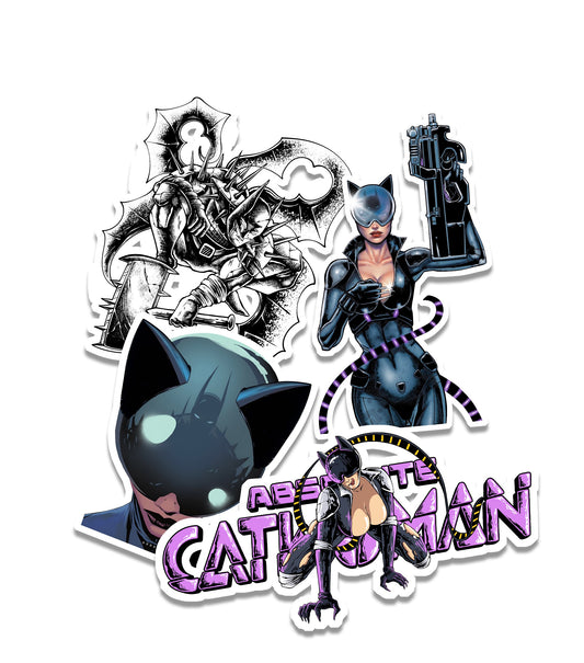 CATWOMAN STICKER PACKS